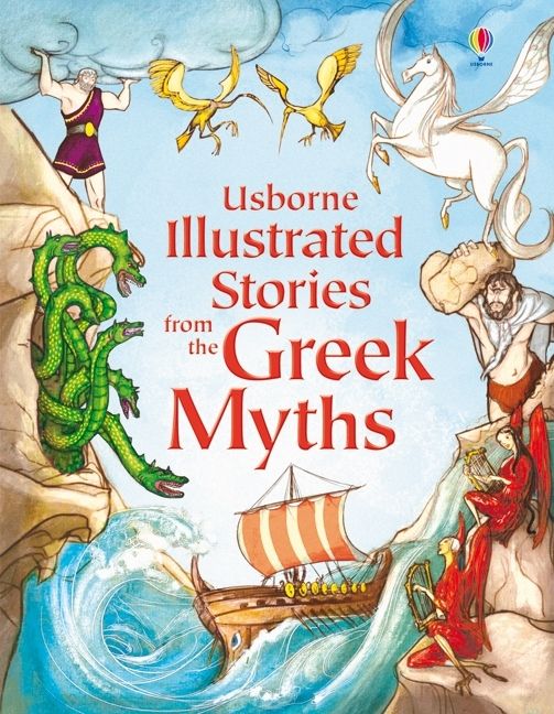 Usborne Books-Illustrated Stories from the Greek Myths-5070474-Legacy Toys