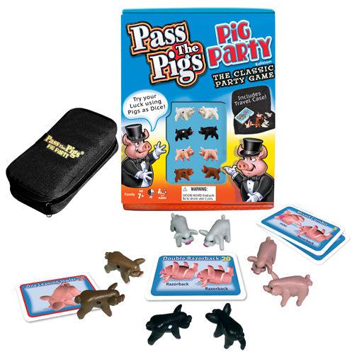 Winning Moves-Pass the Pigs Pig Party Edition-1149-Legacy Toys