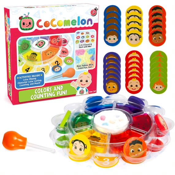 XYZ Toys-CoComelon Colors & Counting Fun-13131-Legacy Toys