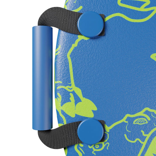 FlyBar-Kids 26" Foam Disc Snow Sled with Slick Bottom & PE Core Build--Legacy Toys