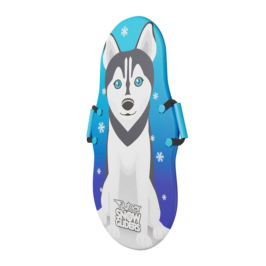FlyBar-Kids 36" Foam Snow Sled with Slick Bottom & PE Core Build--Legacy Toys