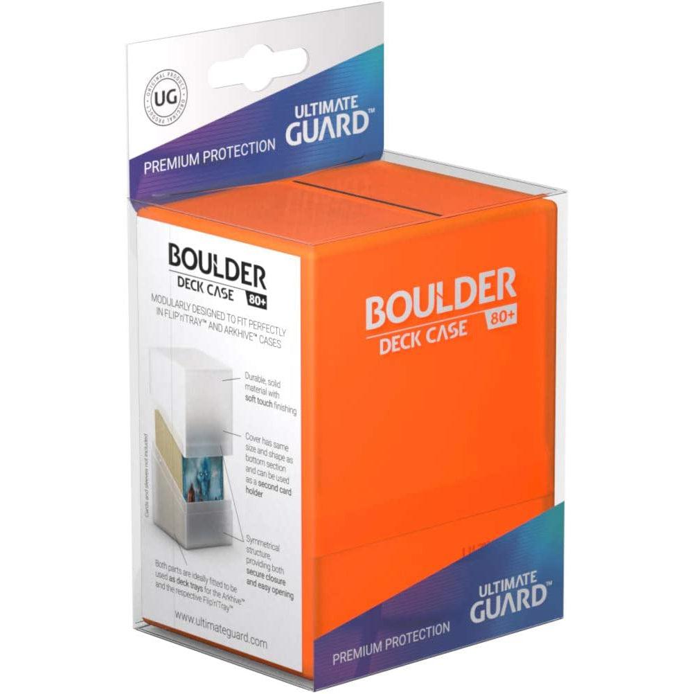XYZ Toys-Ultimate Guard Boulder Deck Case 80+-UGD010845-Poppy Topaz-Legacy Toys