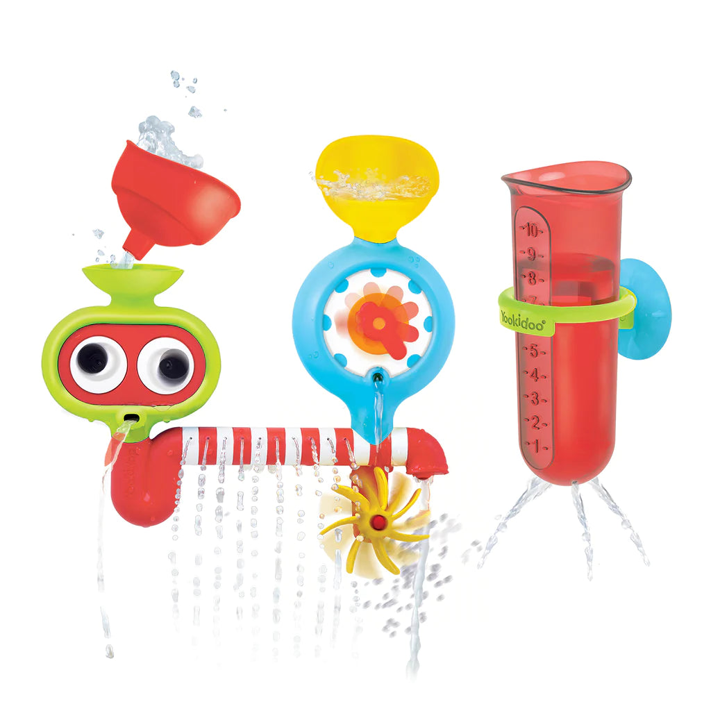 Yookidoo-Spin 'N' Sprinkle Water Lab-40203-Legacy Toys